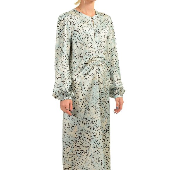 Hugo Boss Women's "C-Demia" Multi-Color Long Sleeve Shift Dress US S IT 40 - Picture 2 of 5